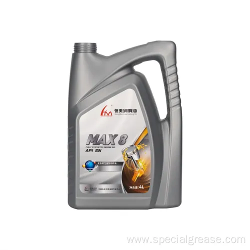 Good Price Max8 Fully Synthetic 5W30 Gasoline Engine Oil Motor Oil